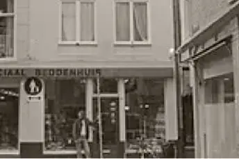 Winkelpui van een speciaal beddenhuis